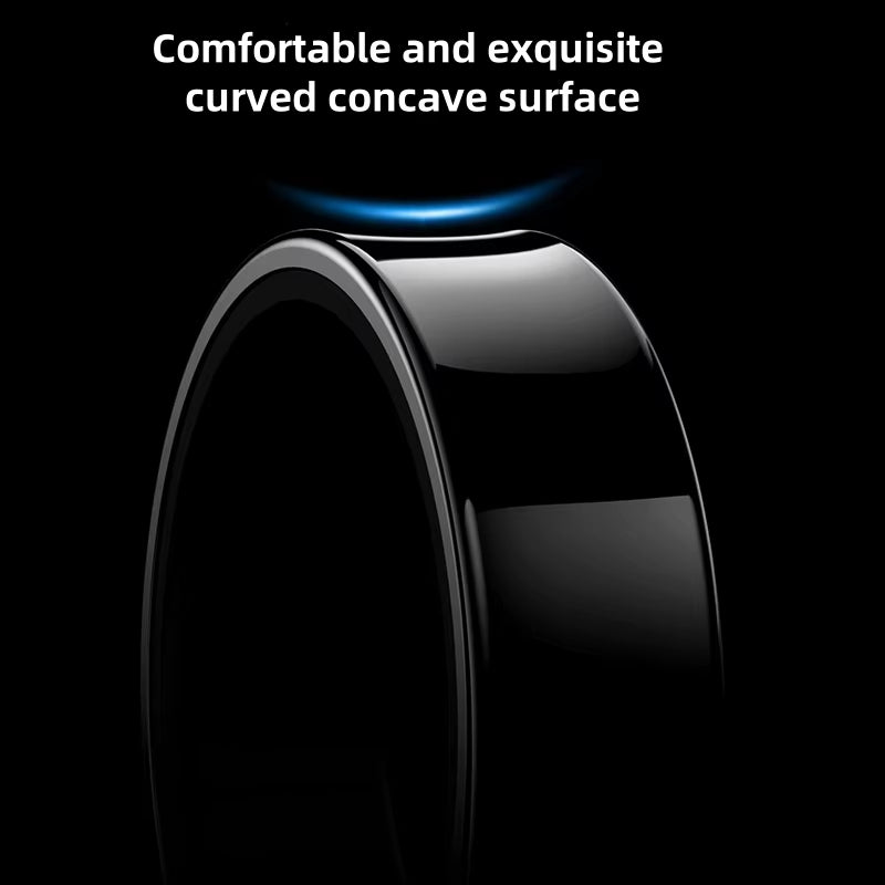 Yawell Best Sale New Thin 7Mm R09 Accuracy Programmable RFID Gold Tiktok Video Scrolling Remote Smart Ring with Charging Box