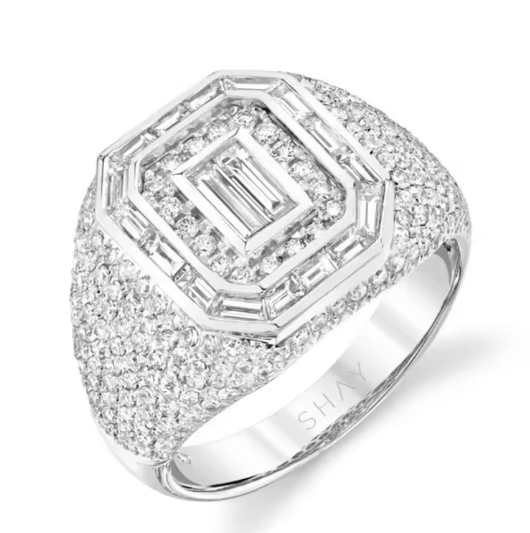 White Golden Iced Out HipHop